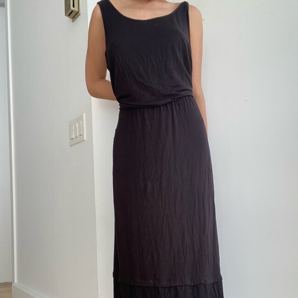 Vintage Michael Kors black maxi dress - Picture 1 of 8